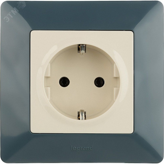 Valena LIFE Рамка 1 пост лазурь универсальная