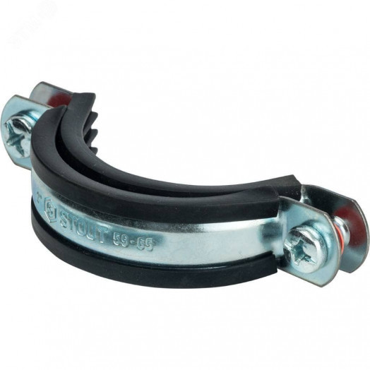 Хомут для труб с гайкой 2' (59-65)