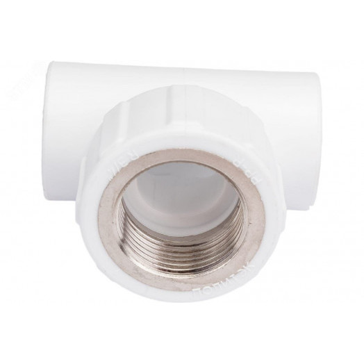 Тройник полипропиленовый PPR комбинированный  ВР 32x3/4'