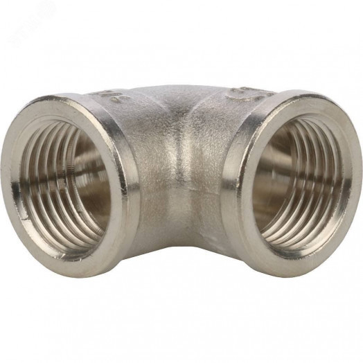 Угольник ВВ 1/2' никелированный