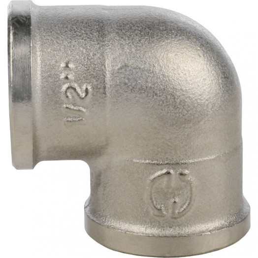 Угольник ВВ 1/2' никелированный