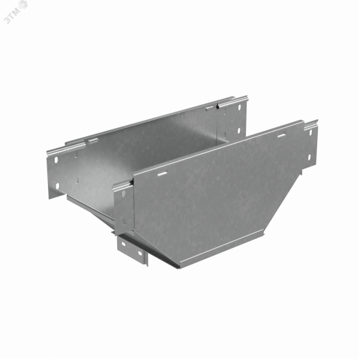 Т-отвод вертикальный 100х150 мм вниз c разворотом трассы на 90 гр. ПЛЮС HD