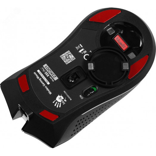 Мышь беспроводная Bloody R90 Plus, оптическая, USB, 5000dpi, 7 кнопок, черный