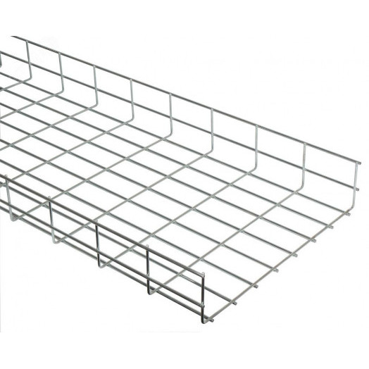 Лоток проволочный усиленный 100x300 горячеоцинкованный