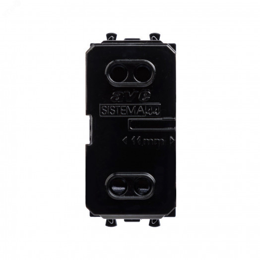 Avanti Звонок ''Черный квадрат'' 220V, 1 модульный