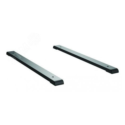 Профиль для установки роликов 1000 2шт RAL9005