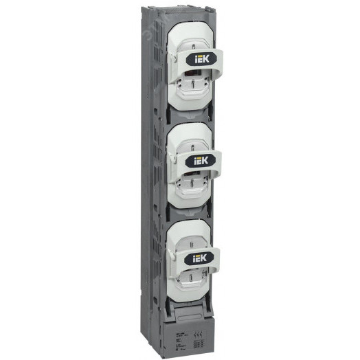 Предохранитель-выключатель-разъединитель ПВР-1 вертикальный 630А 185мм с пофазным отключением c V-образными коннекторами