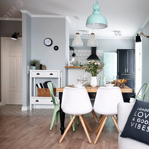 Выключатель 2-клавишный с индикатором, Катрин, белый,