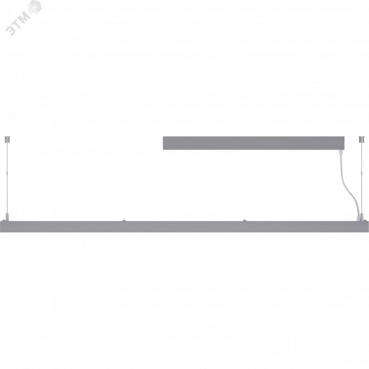 Светильник светодиодный FLAME UNI LED 1200х190 EM 4000K