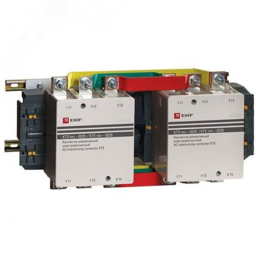 Контактор КТЭ реверсивный 225А 380В 2НО