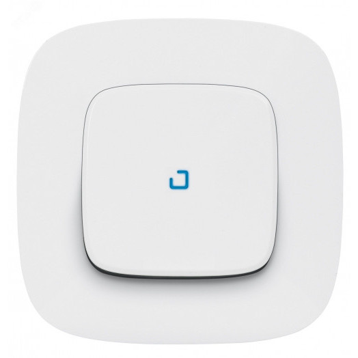 Valena allure Лицевая панель выключателя с индикацией, белый