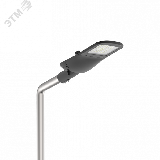 Светильник светодиодный ДКУ-40Вт 4900Лм 2700К Tornado Parking ZHAGA Черный