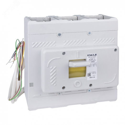 Выключатель автоматический ВА57-39-341210-800А-5000-690AC-НР230AC/220DC-УХЛ3-