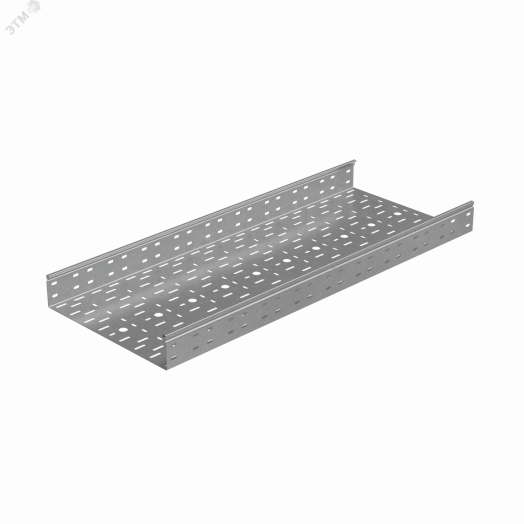 Лоток перф. 80х400х1,2 L3000 мм Стандарт ПЛЮС INOX304