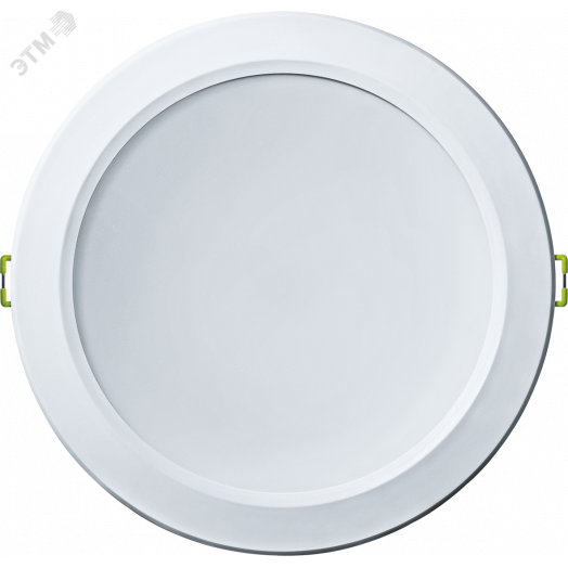 Светильник светодиодный ДВО-Д01-25-WH-3K-LED