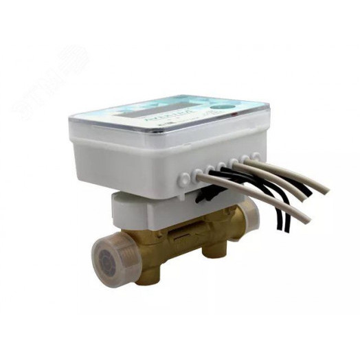 Теплосчетчик квартирный ультразвуковой ДУ 40 мм Подающий трубопровод с монтажным комплектом