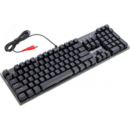 Клавиатура Bloody B810R Battlefield, USB, Multimedia for gamer LED, черный