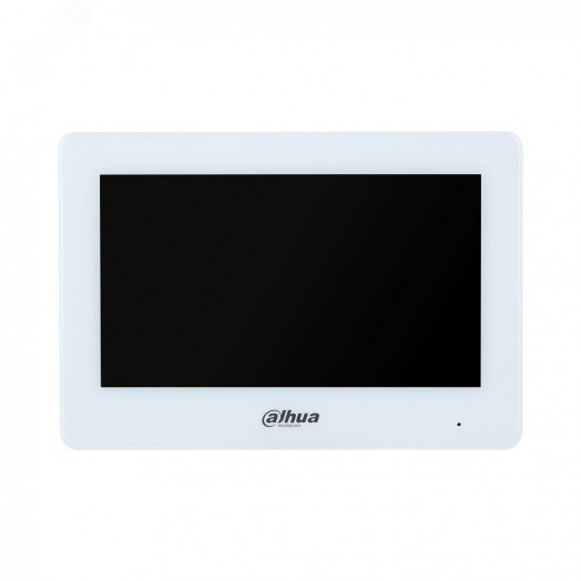 Видеодомофон сенсорный 7' цветной экран с разрешением 1024х600, 2-проводной белый