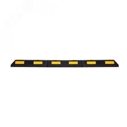 Колесоотбойник резиновый (610x150x100), средняя часть РК-1830