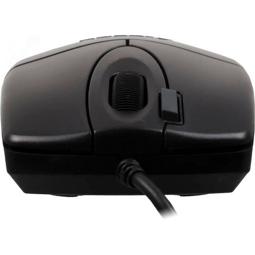 Мышь проводная OP-620D, оптическая, USB, 1200dpi, 4 кнопки, черный