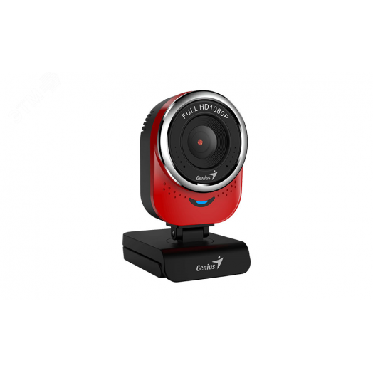 Веб-камера QCam 6000 1920x1080, микрофон, 360град,USB2.0, красный