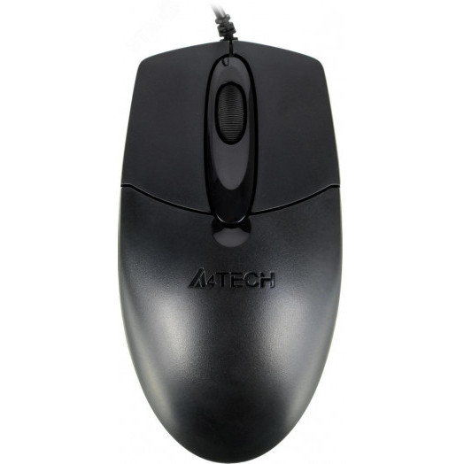 Мышь проводная OP-720, оптическая, USB, 1200dpi, 3 кнопки, черный
