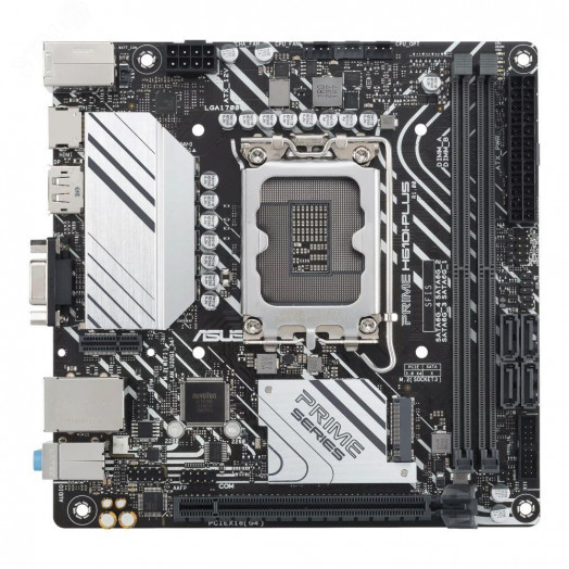 Материнская плата PRIME H610I-PLUS-CSM, LGA1700, Intel H610, Mini-ITX