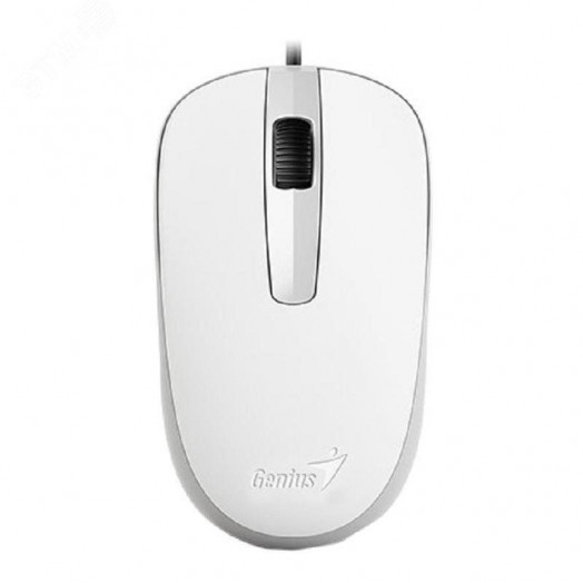 Мышь DX-120 оптическая, USB, белый