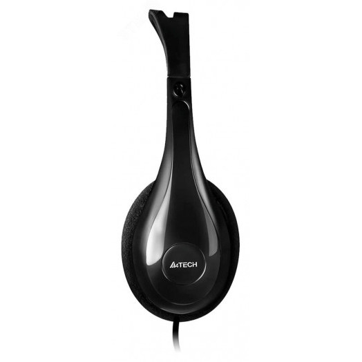 Гарнитура накладная HU-9, кабель 1.8м, USB, черный