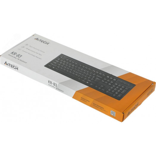 Клавиатура KR-83, USB, черный