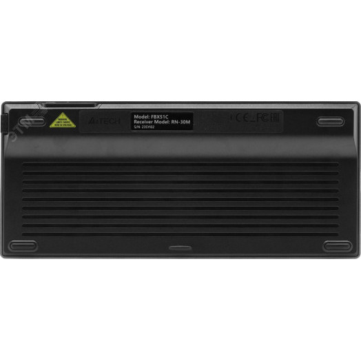 Клавиатура беспроводная Fstyler FBX51C, USB, BT/Radio, slim, multimedia, серый