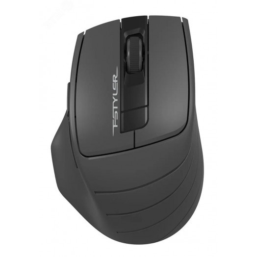 Мышь беспроводная Fstyler FG30S, оптическая, USB, 2000dpi, 6 кнопок, бесшумные кнопки, серый