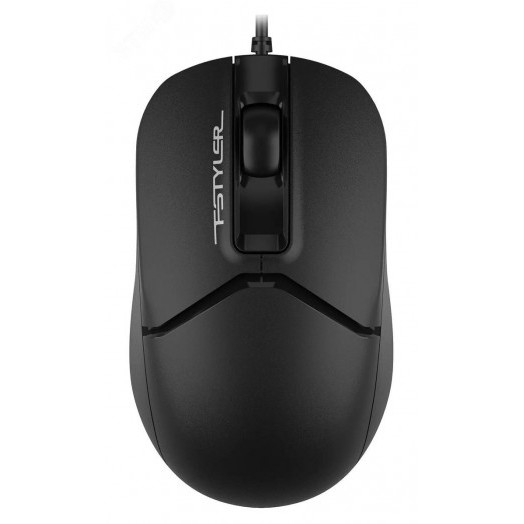 Мышь проводная Fstyler FM12, оптическая, USB, 1200dpi, 3 кнопки, черный