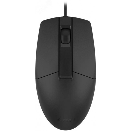 Мышь проводная OP-335S, оптическая, USB, 1200dpi, 3 кнопки, черный