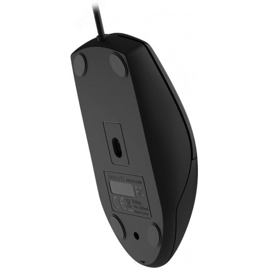 Мышь проводная OP-335S, оптическая, USB, 1200dpi, 3 кнопки, черный