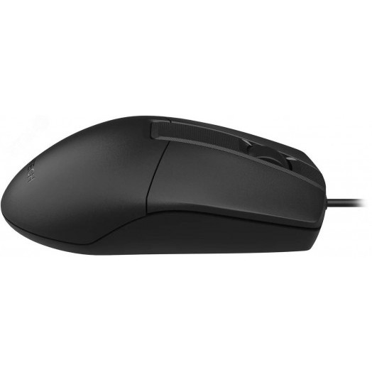 Мышь проводная OP-335S, оптическая, USB, 1200dpi, 3 кнопки, черный