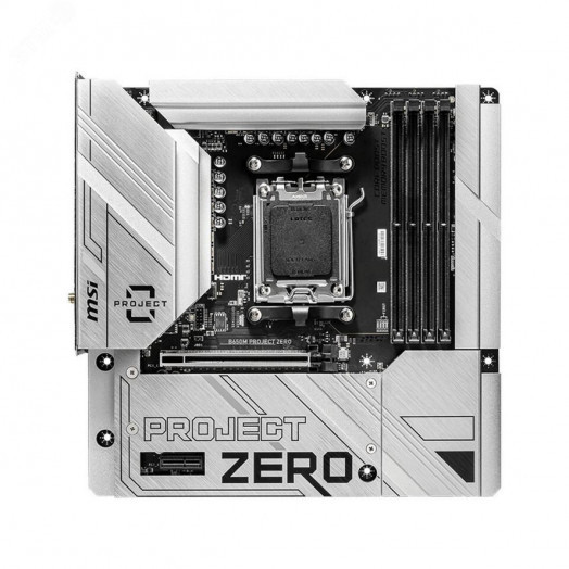 Материнская плата B650M PROJECT ZERO, AMD B650, Micro ATX
