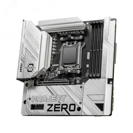 Материнская плата B650M PROJECT ZERO, AMD B650, Micro ATX