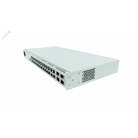 Коммутатор управляемый L2 24 порта RJ45/Combo10 100 1000 Мб/с PoE 370Вт