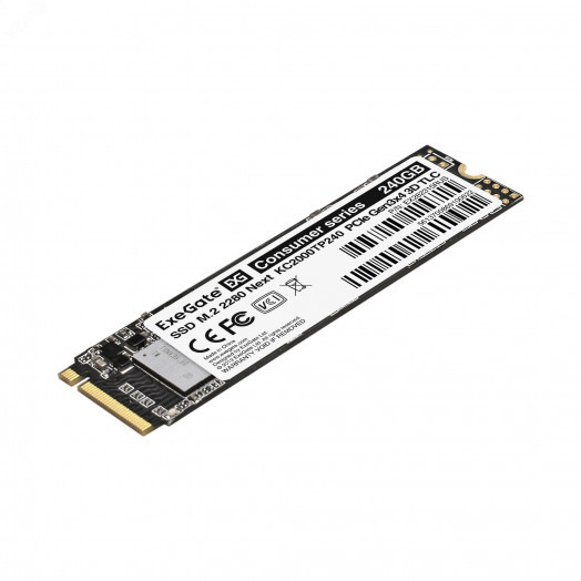 Накопитель SSD M.2 2280 240GB Next KC2000TP240 (PCIe Gen3x4)