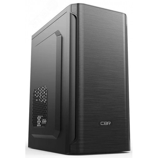 Корпус для ПК mATX Minitower MX10, БП 400Вт/80мм, 2хUSB 2.0, HD Audio+Mic, черный