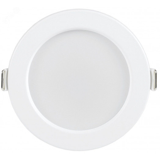 Светильник светодиодный встраиваемый ДВО 1613 белый круг 12Вт 3000К IP20