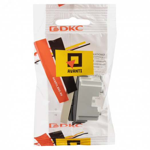 Avanti Кнопка ''Ванильная дымка'', 16A, 1 модульная