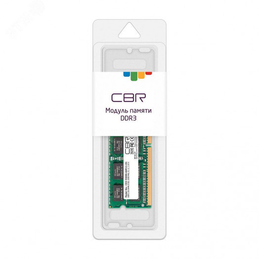 Оперативная память DDR3 SODIMM 8GB, 1600MHz, CL11, 1.35V