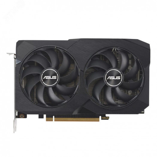 Видеокарта DUAL-RX7600-O8G-V2, AMD Radeon RX 7600, 8 ГБ GDDR6, PCI-Express 4.0