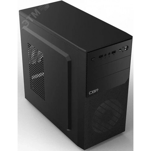 Корпус для ПК mATX Minitower RD850, БП 450Вт/120мм, 1хUSB 3.0, 2хUSB 2.0, HD Audio+Mic, 1.2 м., черный