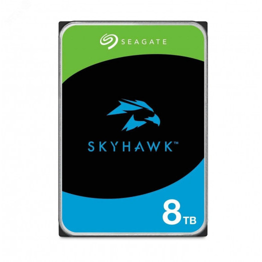 Жесткий диск 8TB SkyHawk 3.5'', SATAIII, 7200 об/мин, 256 МБ
