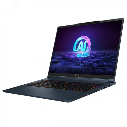 Ноутбук Stealth 16 AI Studio A1VHG, Core i9-185H/32Gb/SSD2Tb/RTX 4080 12Gb/16''/IPS/Win11/blue