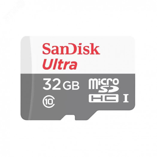 Карта памяти 32GB MicroSD Ultra, SDXC, 100 МБ/с, Class 10