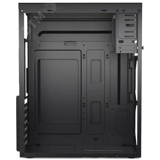 Корпус для ПК ATX Miditower J02, БП 450Вт/80мм, 2хUSB 2.0, HD Audio+Mic, 1.2 м., черный